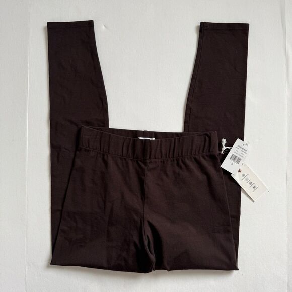 Good American Brown Coffee Essential Lounge Legging Size 2 / Medium NWT - Picture 2 of 7